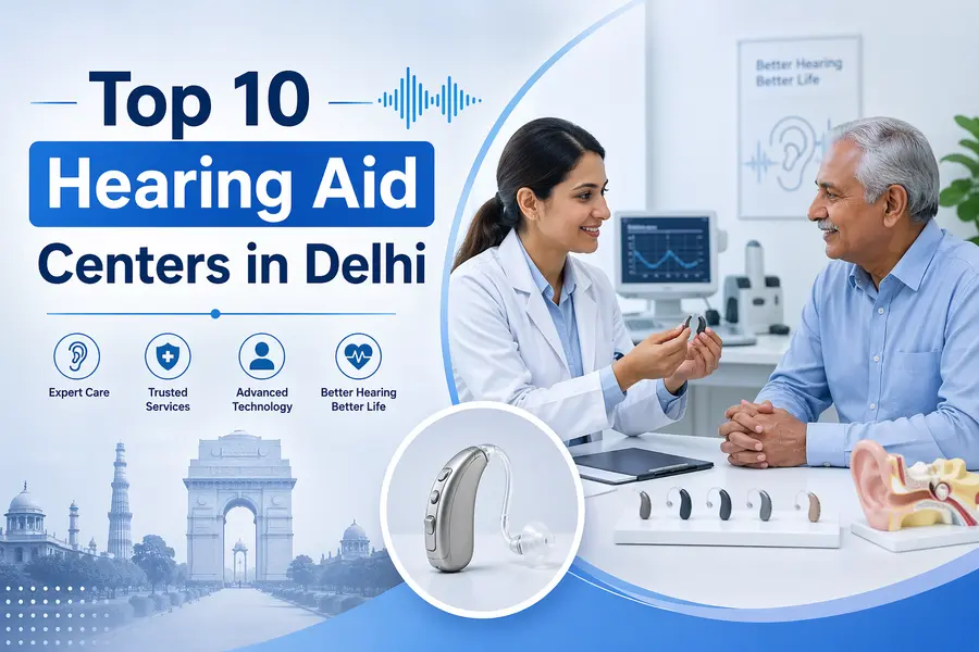 Top 10 Hearing Aid Centers in Delhi
