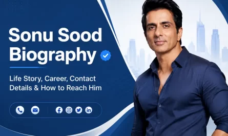 Sonu Sood Biography & How to Reach Him