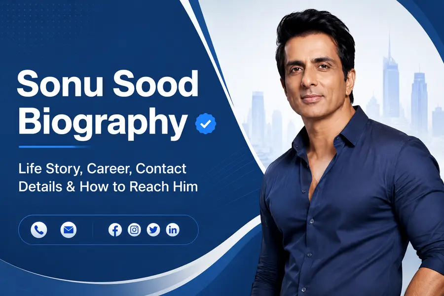 Sonu Sood Biography & How to Reach Him