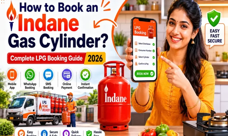 How to Book an Indane Gas Cylinder? – LPG Booking Guide