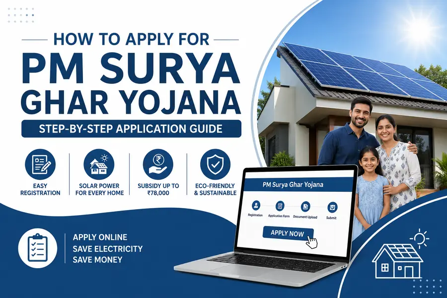 How To Apply For PM Surya Ghar Yojana