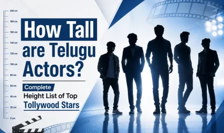 How Tall are Telugu Actors