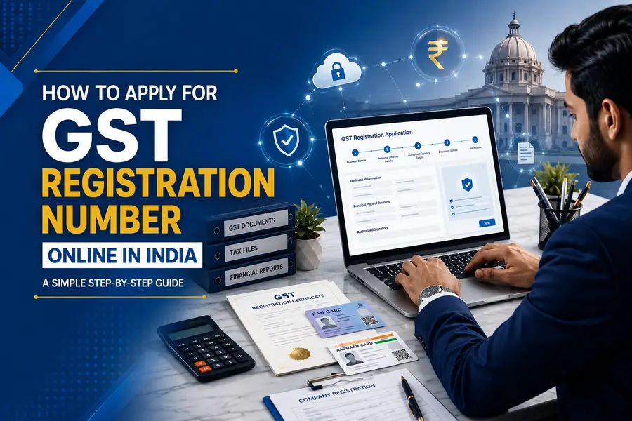 How to Apply for GST Registration Number Online in India